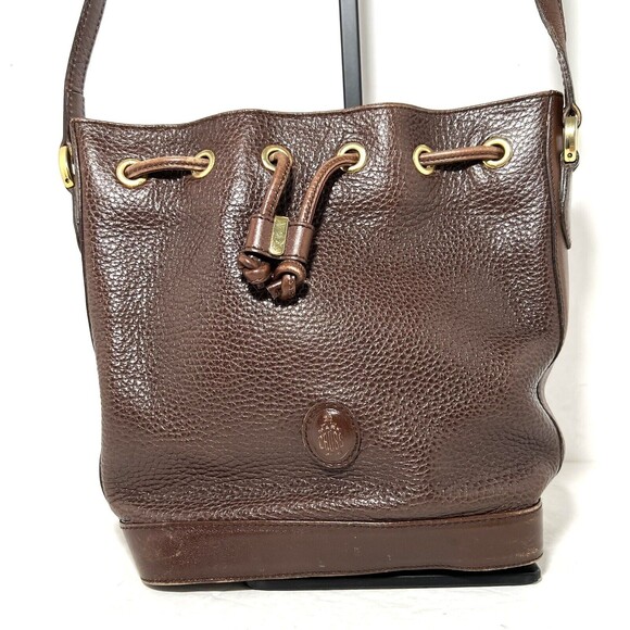 Mark Cross bucket crossbody bag - Picture 1 of 8
